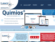 Tablet Screenshot of laserlab.com.mx